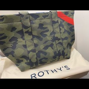 Rothy’s Sage Camo Essential Tote